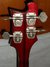 Rickenbacker 4001/4 , Burgundy: Headstock - Rear