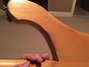Jun 1975 Rickenbacker 4001/4 Mod, Mapleglo: Body - Rear