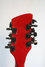Rickenbacker 620/12 BH BT, Red: Headstock - Rear