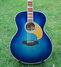 Rickenbacker 700/12 PW Build (acoustic), Blueburst: Body - Front