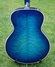 Jul 2014 Rickenbacker 700/12 PW Build (acoustic), Blueburst: Body - Rear