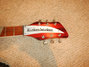Rickenbacker 360/6 CW, Fireglo: Headstock