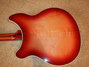 Apr 2000 Rickenbacker 360/6 CW, Fireglo: Body - Rear