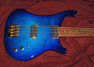 Rickenbacker 4004/4 Cii, Blueburst: Body - Front