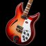 Rickenbacker 381/6 V69, Fireglo: Close up - Free2