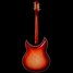 Rickenbacker 381/6 V69, Fireglo: Full Instrument - Rear