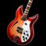 Rickenbacker 381/6 V69, Fireglo: Close up - Free2