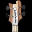 Rickenbacker 4003/4 , Natural Walnut: Headstock