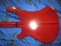 Oct 1978 Rickenbacker 4001/4 , Burgundy: Body - Rear