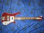 Rickenbacker 4001/4 , Burgundy: Full Instrument - Front
