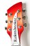 Rickenbacker 620/6 , Fireglo: Headstock