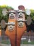Rickenbacker 4001/4 , Autumnglo: Headstock - Rear
