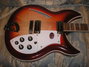 Rickenbacker 381/6 V69, Fireglo: Body - Front
