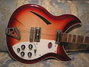 Rickenbacker 381/6 V69, Fireglo: Close up - Free