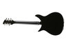 Rickenbacker 325/6 f hole, Jetglo: Full Instrument - Rear