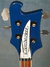 Rickenbacker 4001/4 Mod, Azureglo: Headstock