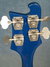 Rickenbacker 4001/4 Mod, Azureglo: Headstock - Rear