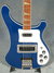 Rickenbacker 4001/4 Mod, Azureglo: Body - Front