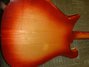 Rickenbacker 625/6 , Fireglo: Full Instrument - Rear