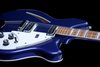 Rickenbacker 360/6 , Midnightblue: Close up - Free2