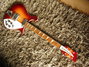 Rickenbacker 620/6 , Fireglo: Neck - Front