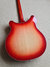 Feb 2012 Rickenbacker 360/6 , Fireglo: Body - Rear