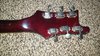 Rickenbacker 480/6 Mod, Burgundy: Headstock - Rear