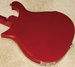 Sep 2013 Rickenbacker 620/6 , Ruby: Body - Rear