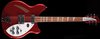 Rickenbacker 360/6 , Ruby: Full Instrument - Front