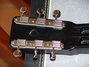 Rickenbacker B Post War/6 LapSteel, Black: Headstock - Rear