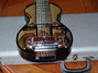 Rickenbacker B Post War/6 LapSteel, Black: Neck - Front