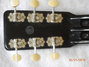 Rickenbacker B Post War/6 LapSteel, Black: Headstock - Rear