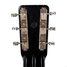 Rickenbacker BD/6 LapSteel, Black: Headstock - Rear