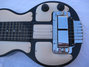 Rickenbacker B Post War/6 LapSteel, Black: Body - Front