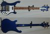 Rickenbacker 4001/4 V63, Midnightblue: Full Instrument - Front