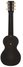 Rickenbacker B Post War/6 LapSteel, Black: Full Instrument - Rear