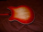 Rickenbacker 360/12 , Fireglo: Body - Rear