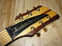 Rickenbacker 380/6 Laguna, Natural Walnut: Headstock