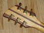 Rickenbacker 380/6 Laguna, Natural Walnut: Headstock - Rear