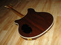 Rickenbacker 380/6 Laguna, Natural Walnut: Body - Rear