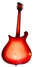 Rickenbacker 620/6 , Fireglo: Full Instrument - Rear