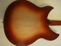 Aug 1996 Rickenbacker 330/6 , Fireglo: Body - Rear