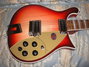 Rickenbacker 660/6 , Fireglo: Close up - Free2