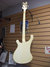 Rickenbacker 4001/4 BT, White: Full Instrument - Rear