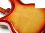 May 1969 Rickenbacker 381/6 , Fireglo: Body - Rear