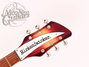 Rickenbacker 360/6 CW, Fireglo: Headstock