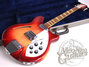 Rickenbacker 365/6 Van Ghent tuners, Fireglo: Full Instrument - Front