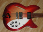 Rickenbacker 330/12 Mod, Fireglo: Body - Front