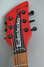 Rickenbacker 330/6 BH BT, Red: Headstock