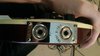 Rickenbacker 4001/4 Mod, Burgundy: Close up - Free